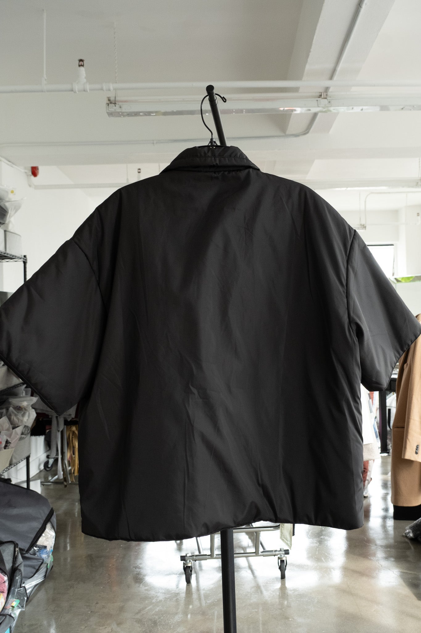 Star Studded nylon puffer shirt - M/L