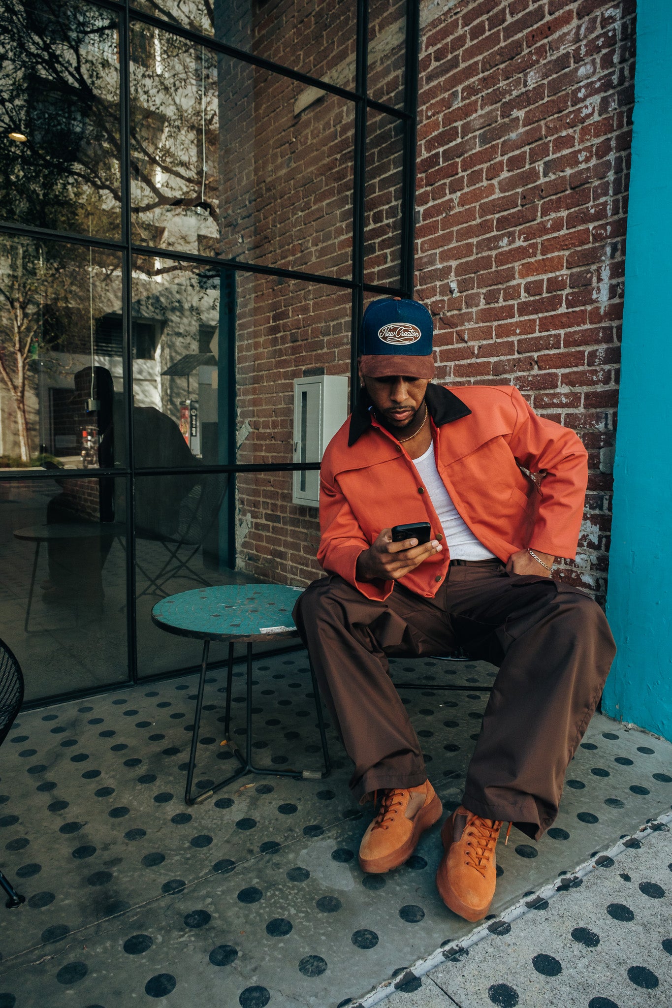 Canvas Workwear Jacket- Orange (limited)