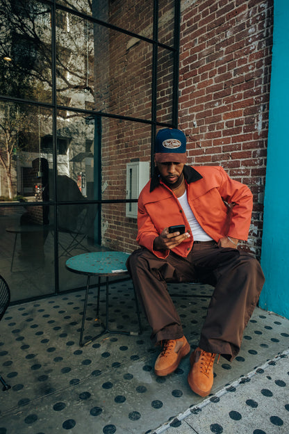 Canvas Workwear Jacket- Orange (limited)