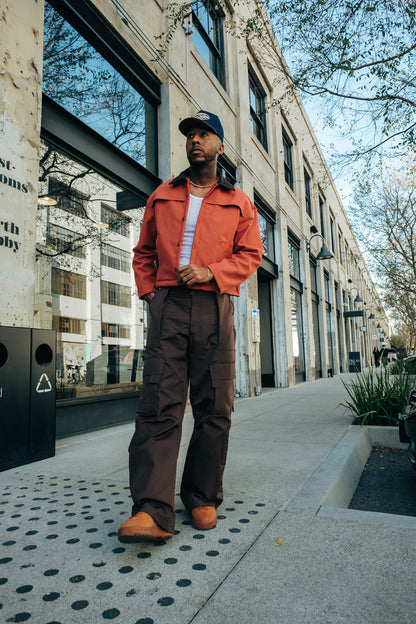 Canvas Workwear Jacket- Orange (limited)