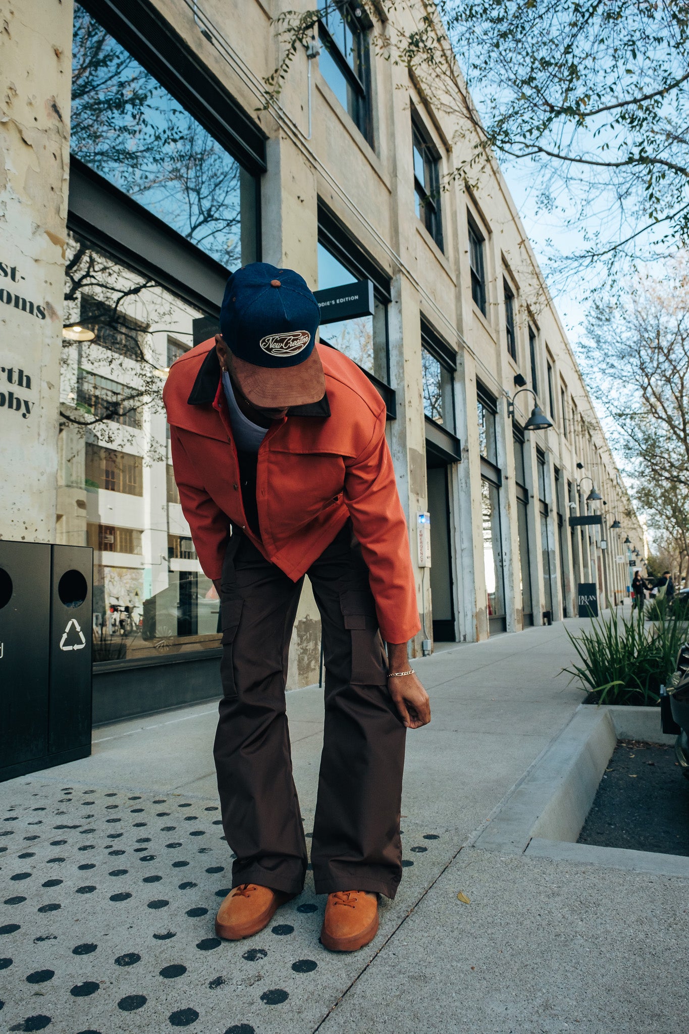 Canvas Workwear Jacket- Orange (limited)