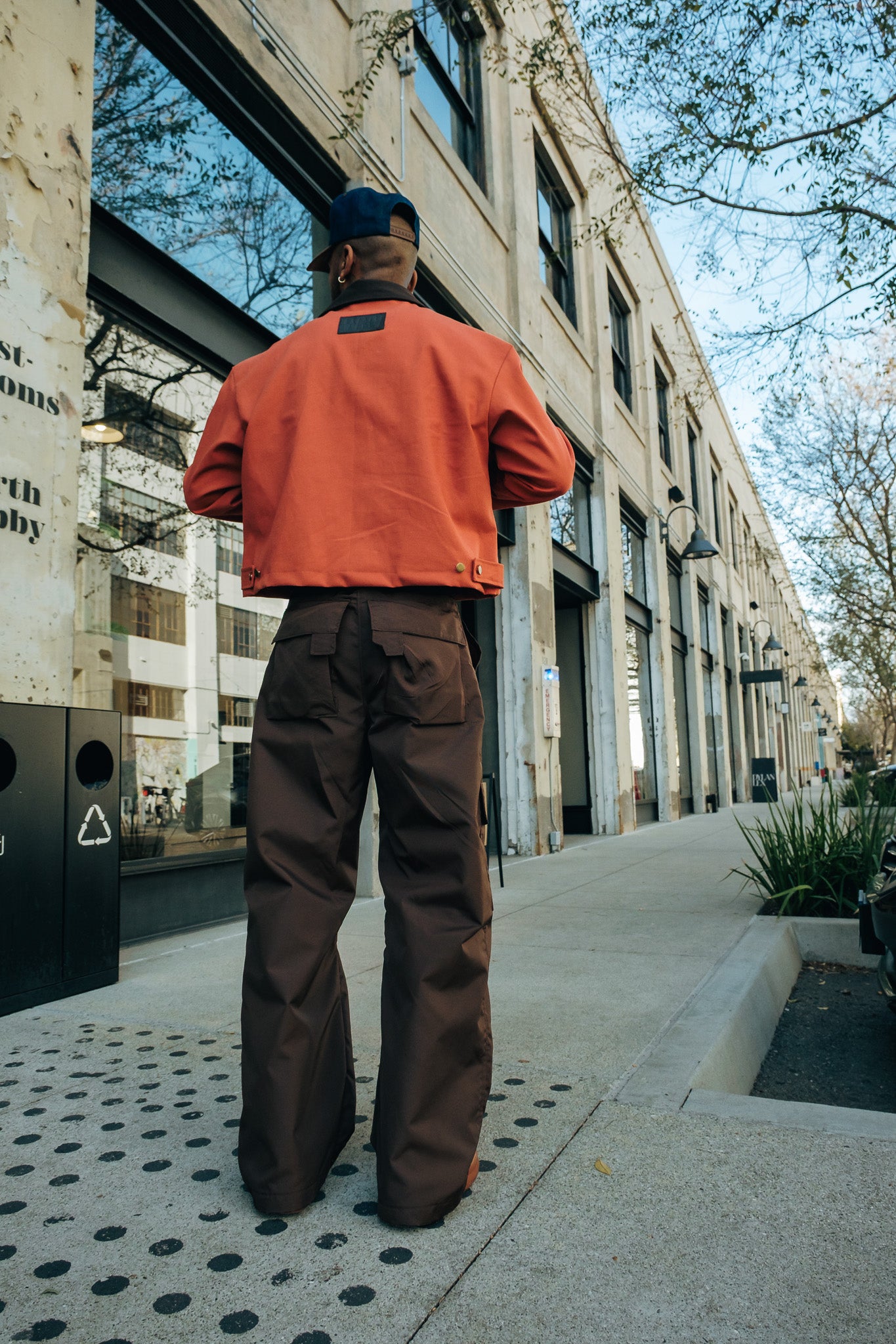 Canvas Workwear Jacket- Orange (limited)