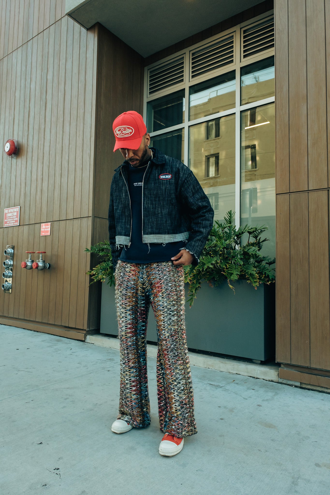 Doubled Knit Pants - Multicolor ( limited )