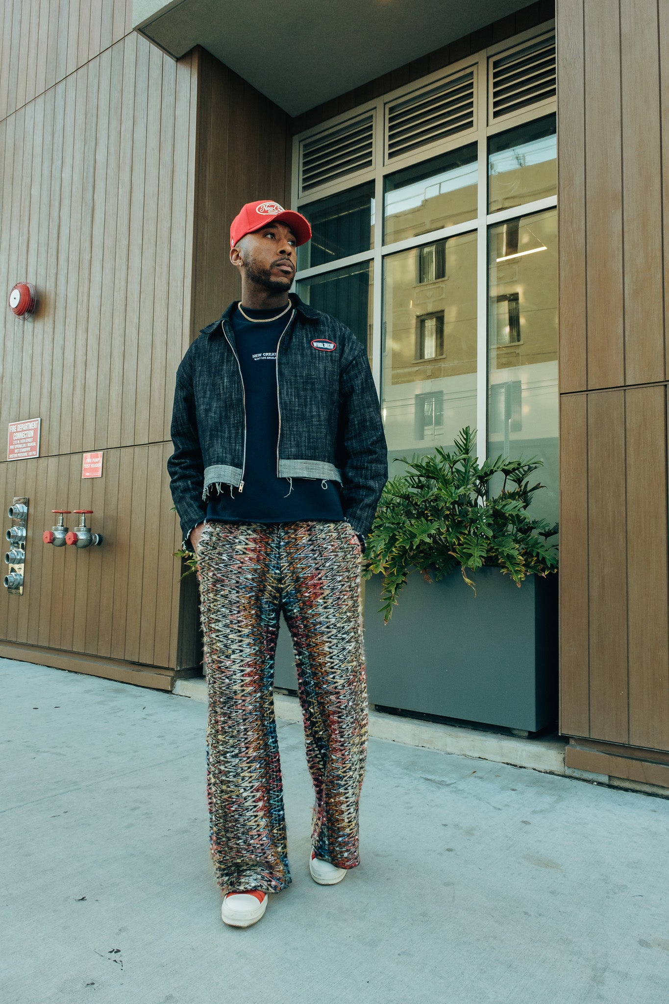 Doubled Knit Pants - Multicolor ( limited )