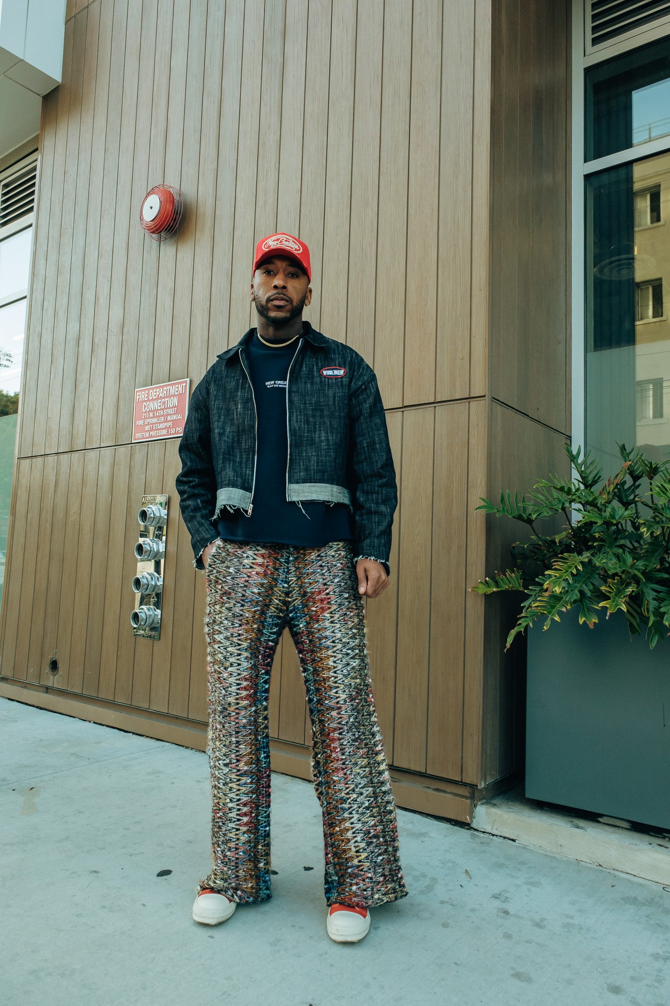 Doubled Knit Pants - Multicolor ( limited )