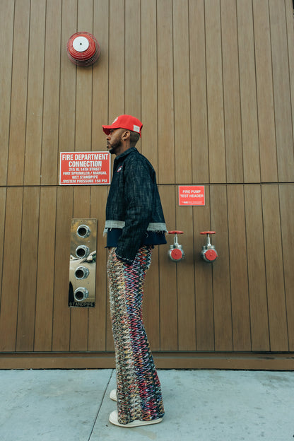 Doubled Knit Pants - Multicolor ( limited )