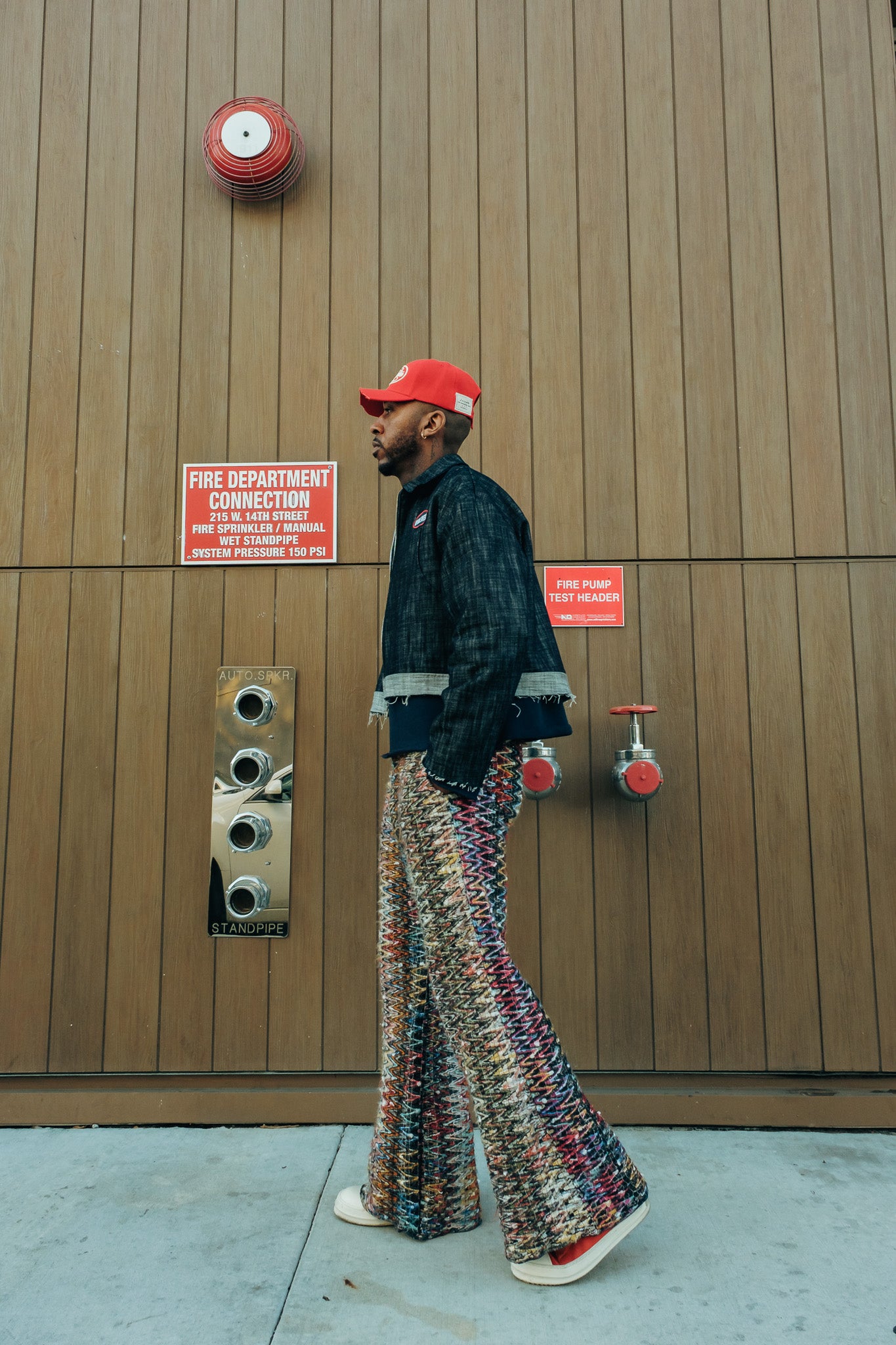 Doubled Knit Pants - Multicolor ( limited )