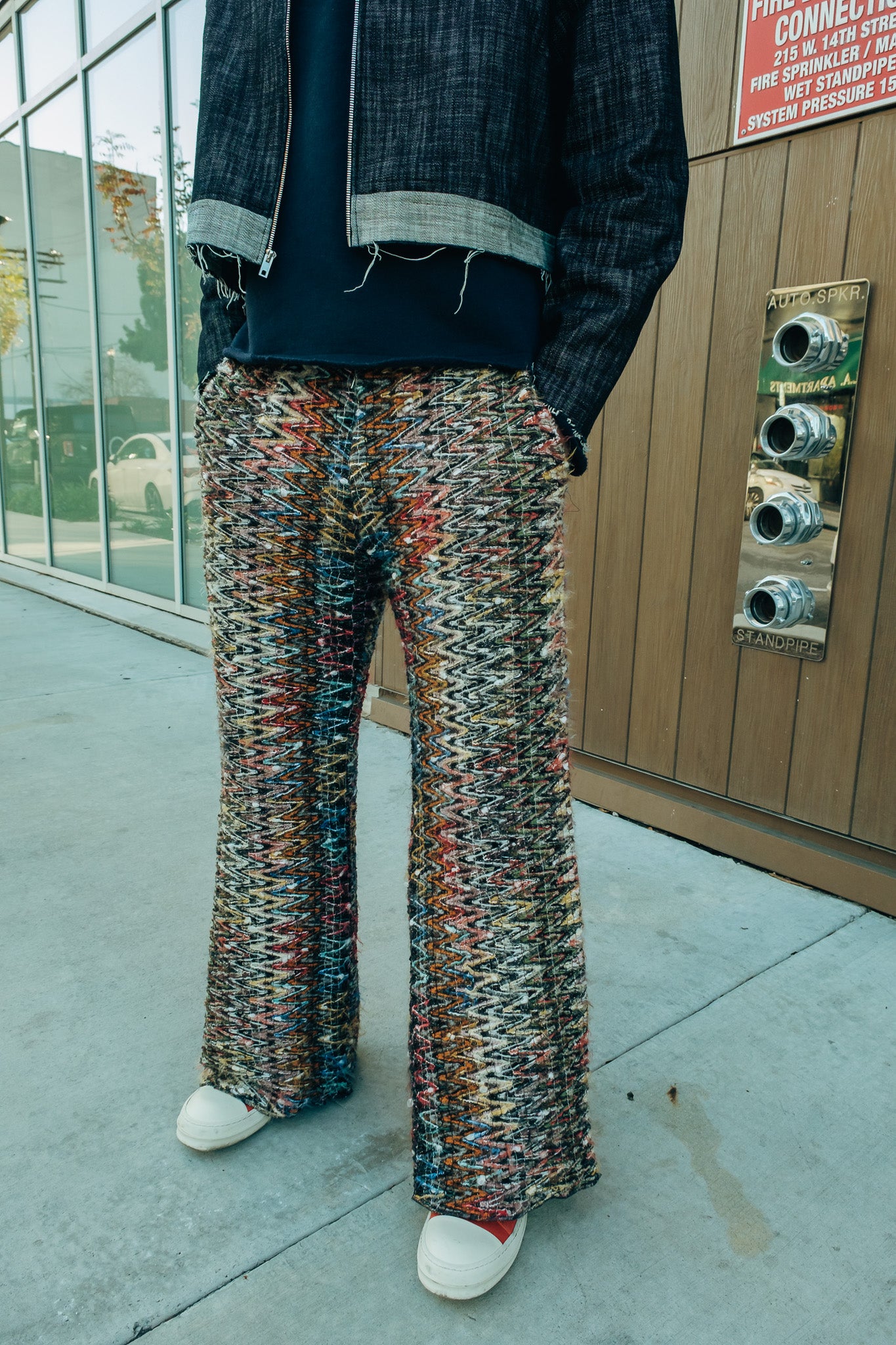 Doubled Knit Pants - Multicolor ( limited )