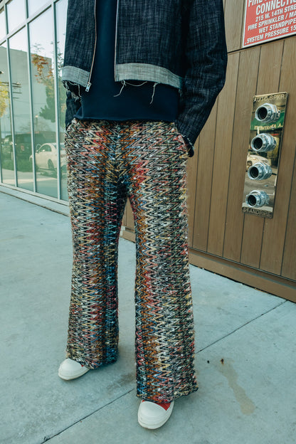 Doubled Knit Pants - Multicolor ( limited )