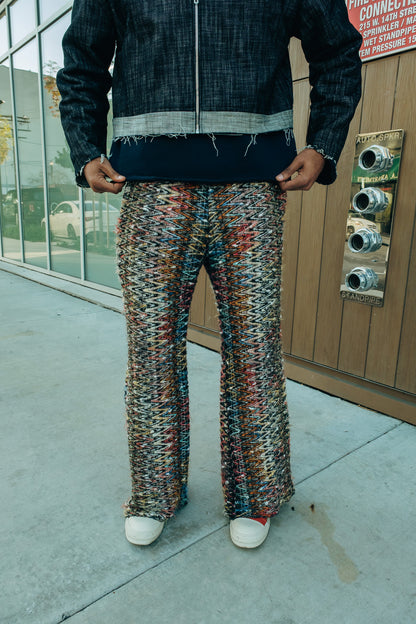 Doubled Knit Pants - Multicolor ( limited )