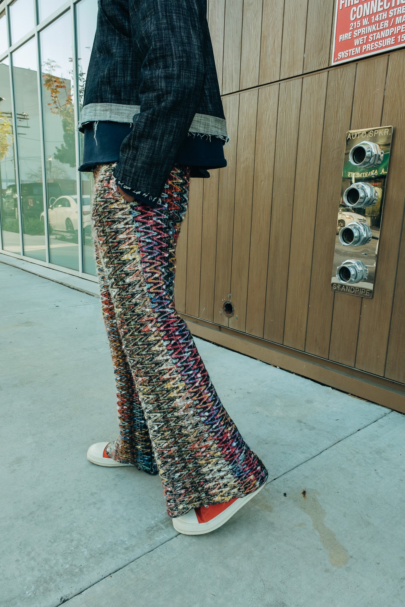 Doubled Knit Pants - Multicolor ( limited )