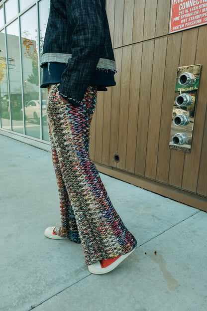 Doubled Knit Pants - Multicolor ( limited )