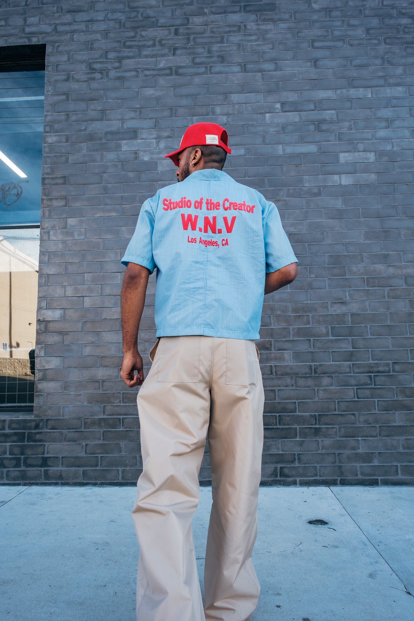 Baby Blue Creator Placket Shirt