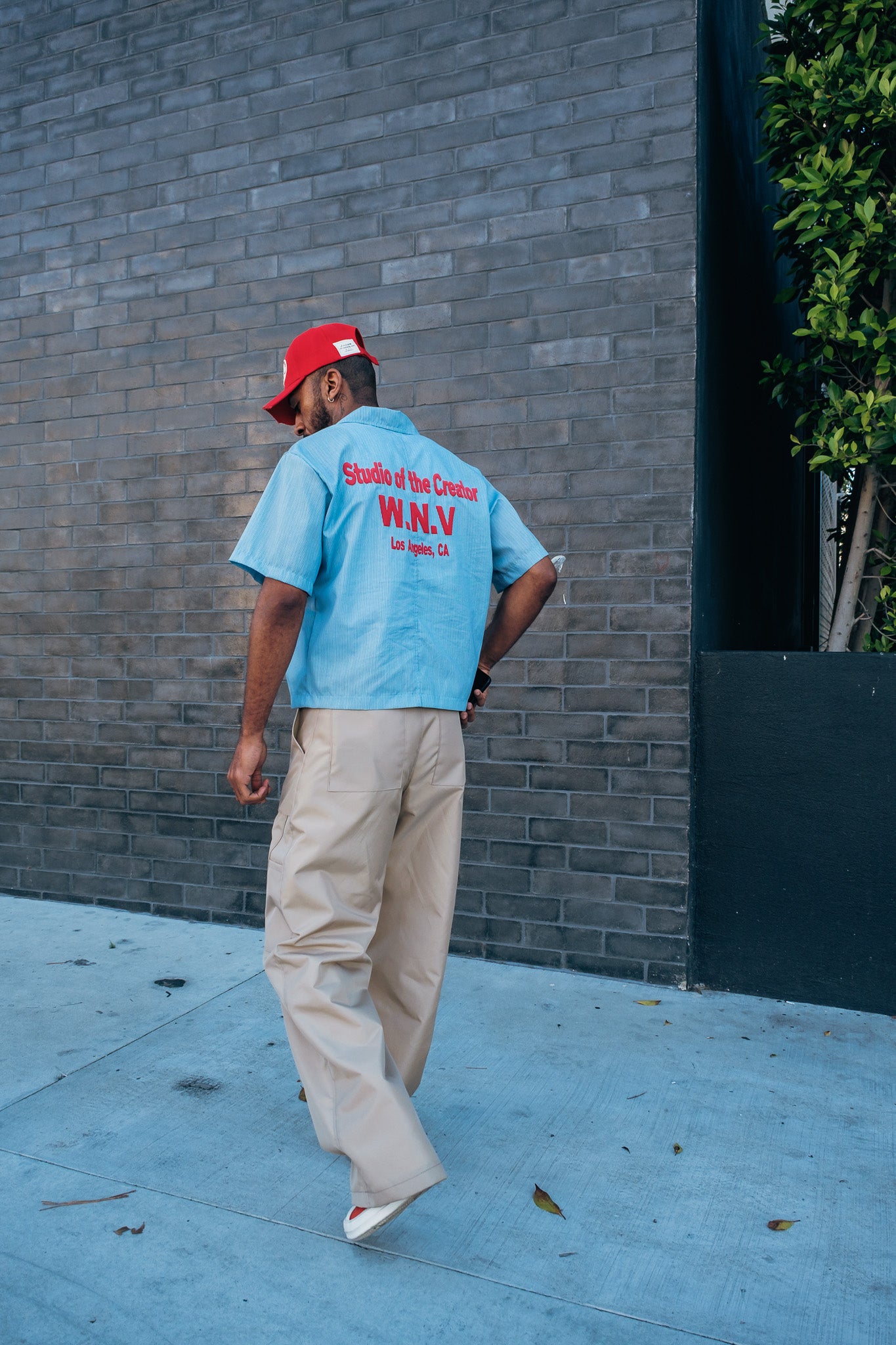 Baby Blue Creator Placket Shirt
