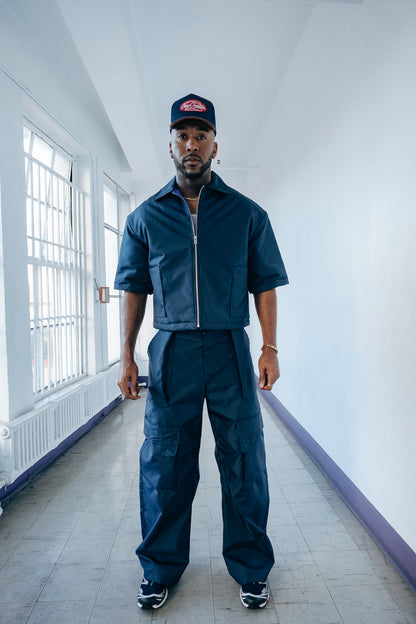 Heavy Nylon Cargo -Navy (limited)