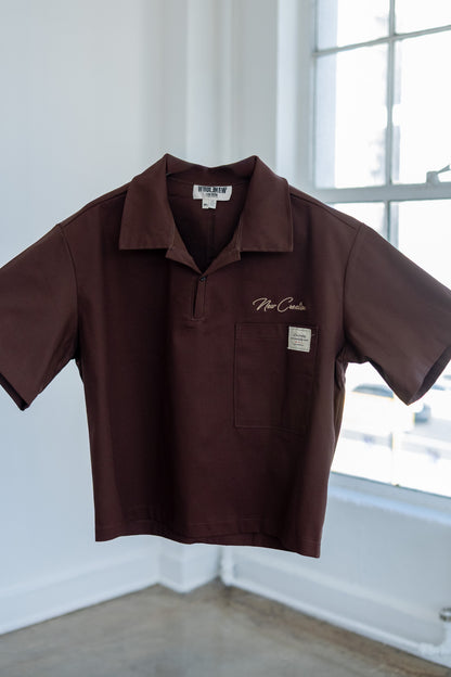 BRown NC Placket Shirt