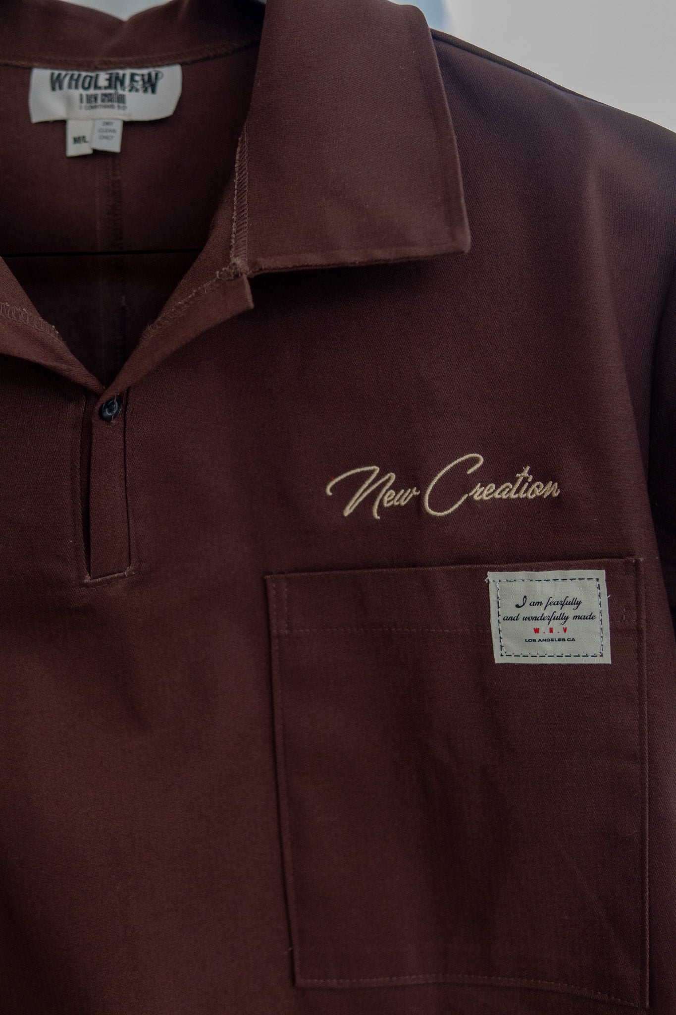BRown NC Placket Shirt