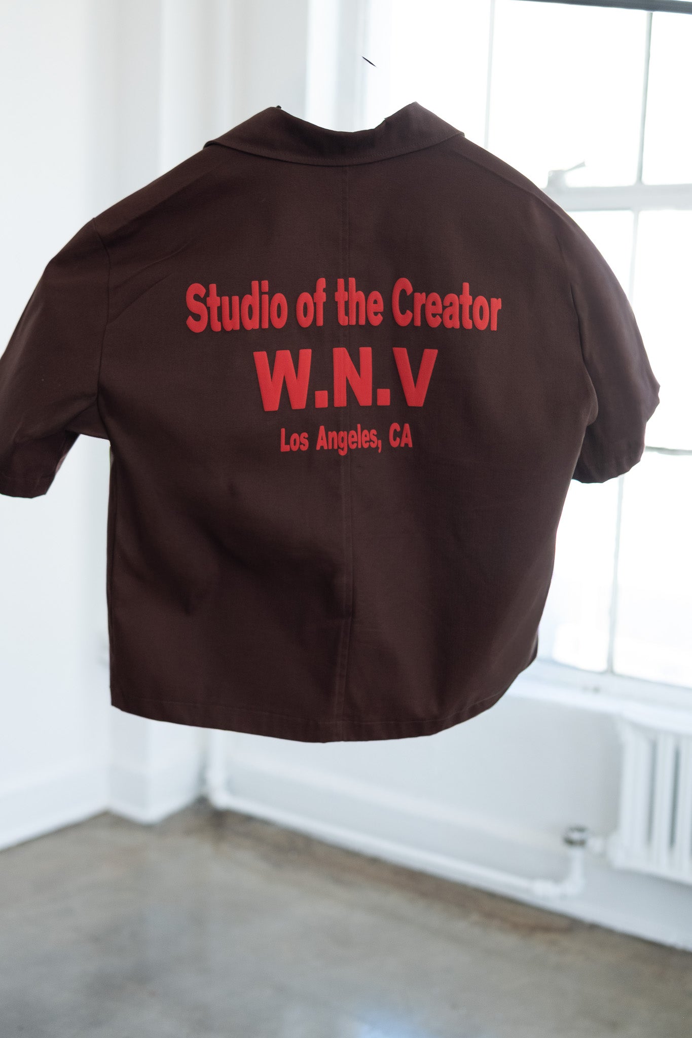 Brown "Creator" Placket Shirt