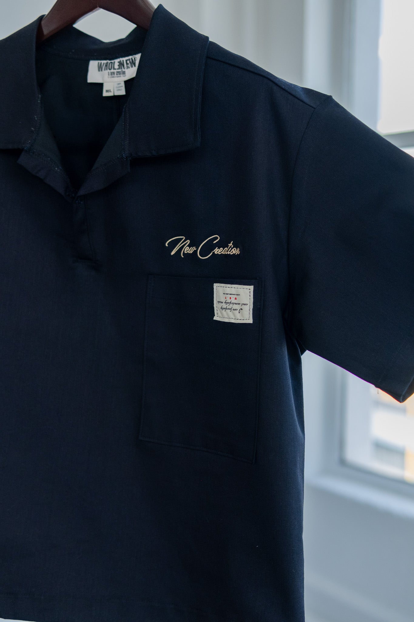 Black NC Placket Shirt