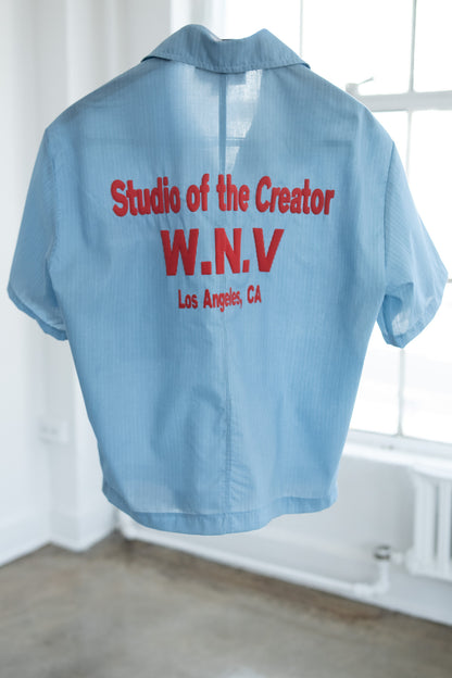 Baby Blue Creator Placket Shirt