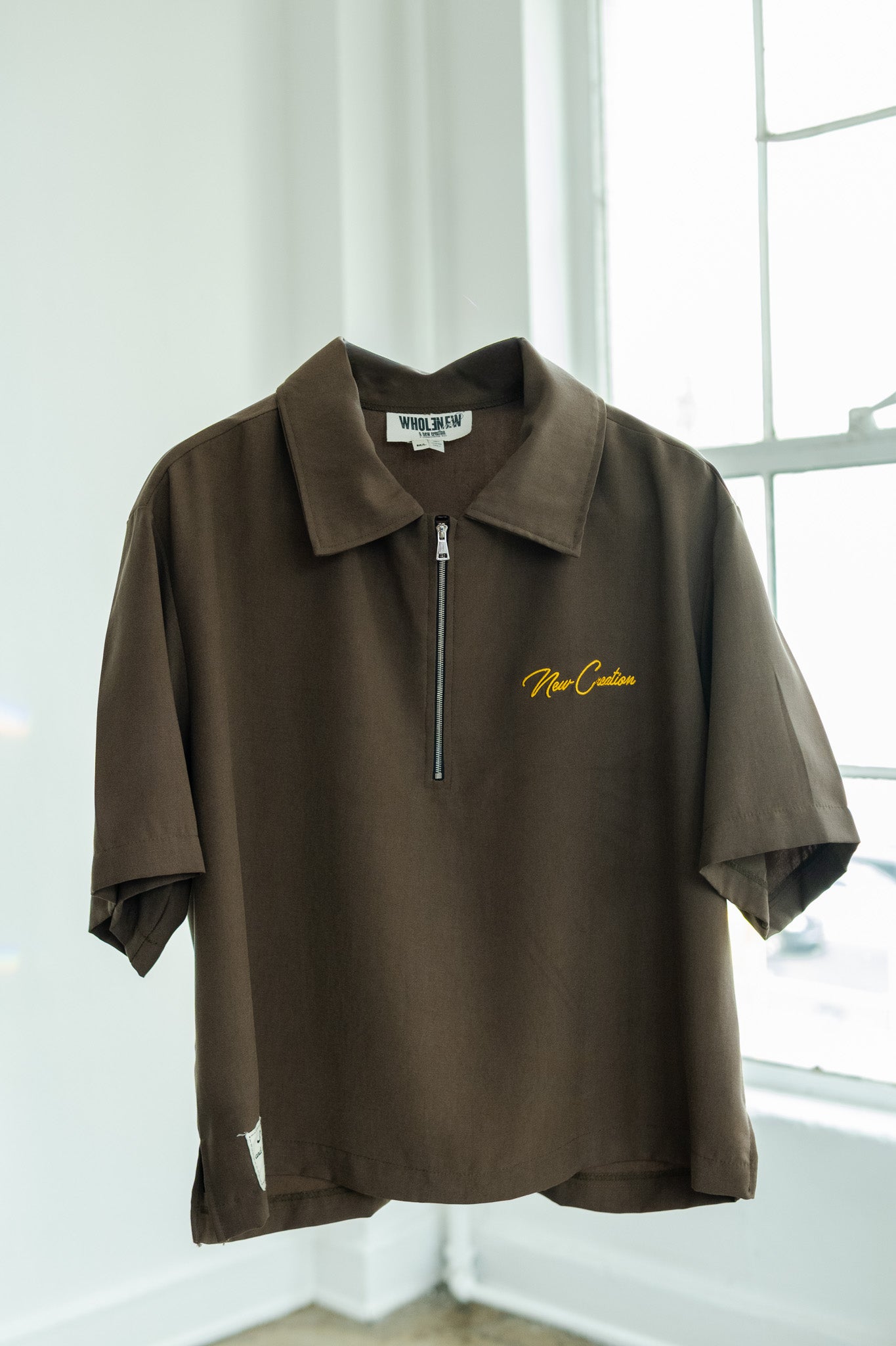 QTR Zip Olive/ Yellow