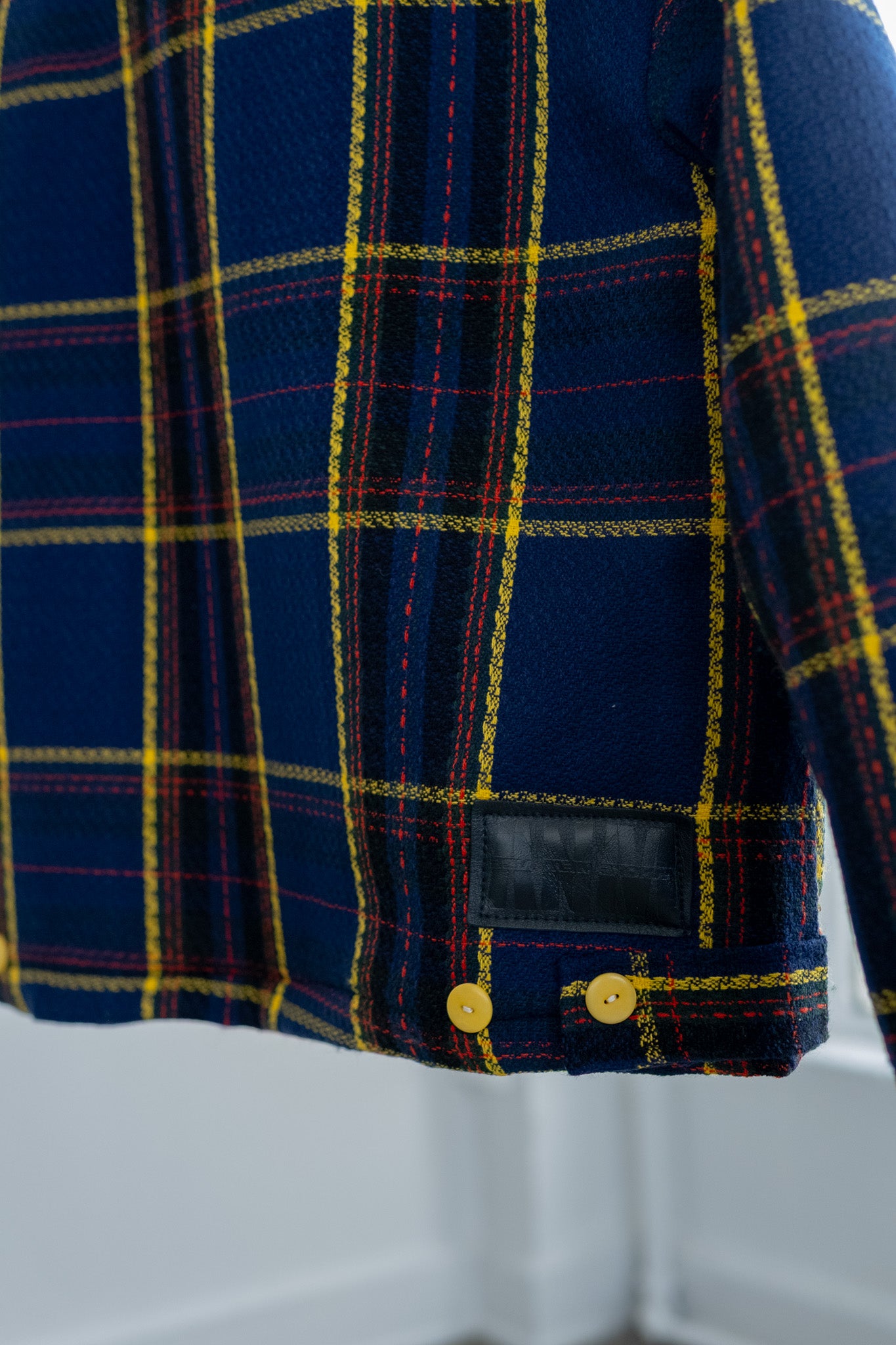 Quilted Plaid Puffer Jacket