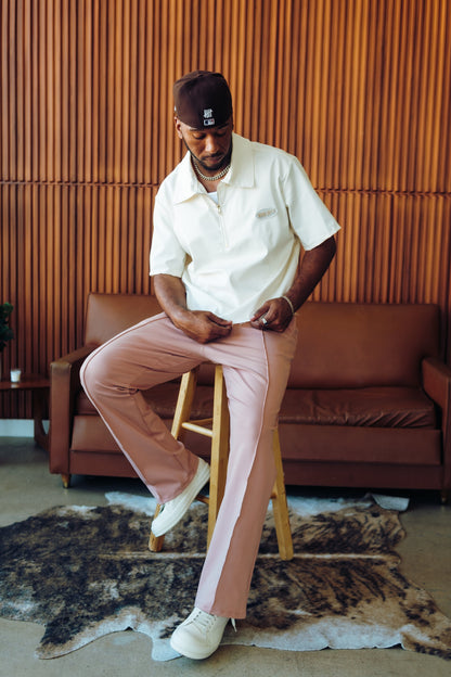 Slim Elevated Jogger - Mauve