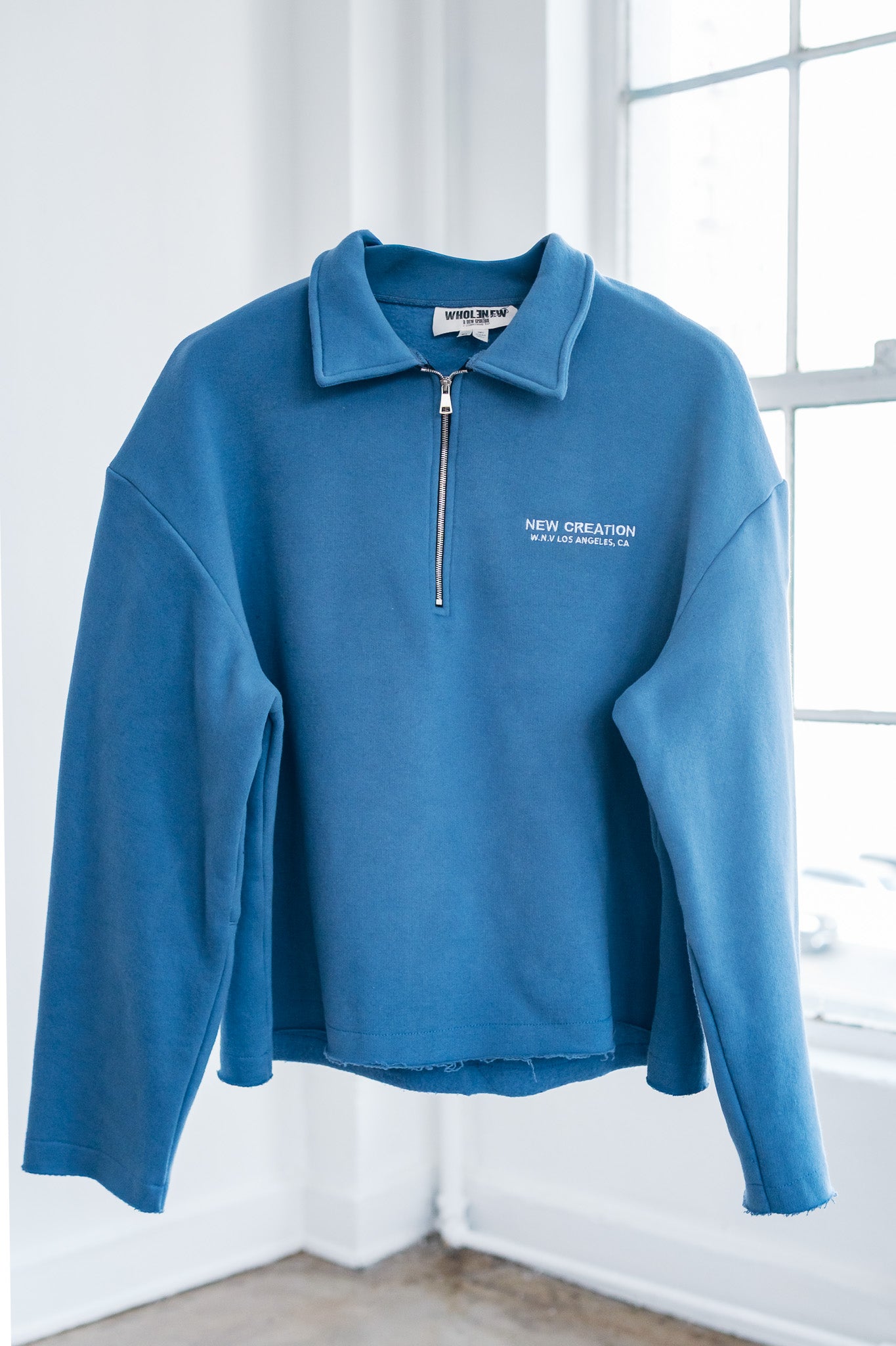 Cozy Fleece QTR Zip (LIMITED) - Baby Blue