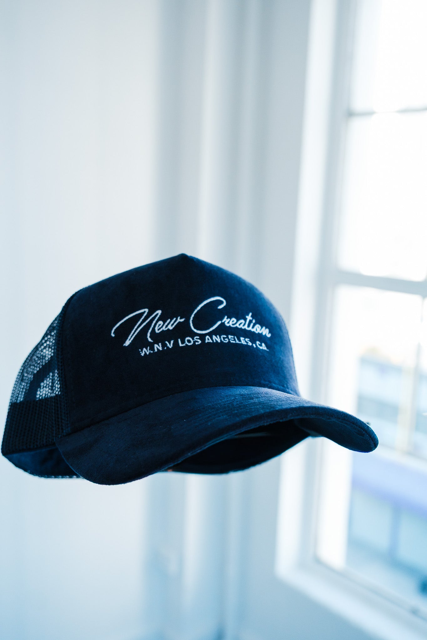 Blue Suede Hat