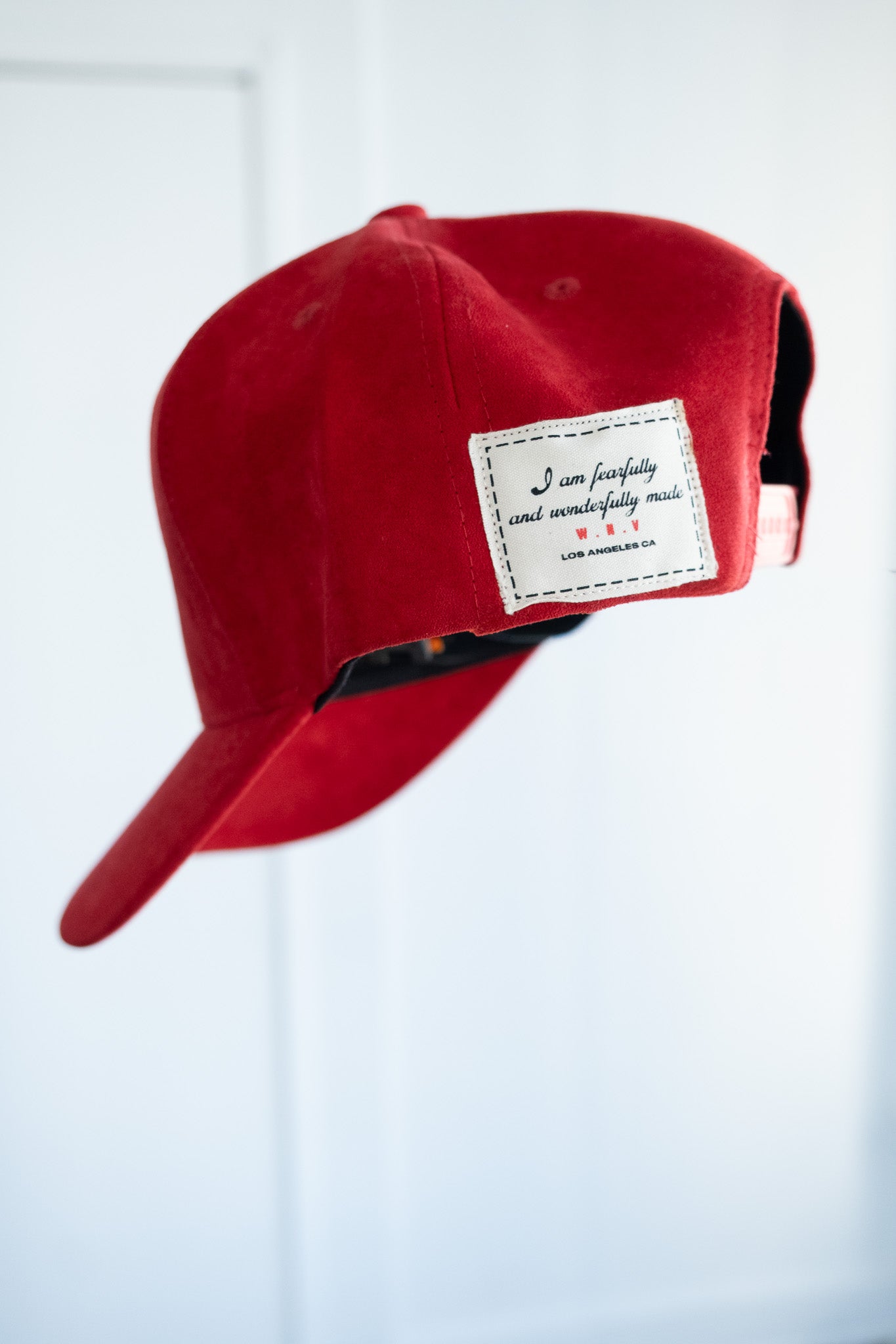 Red Suede Hat