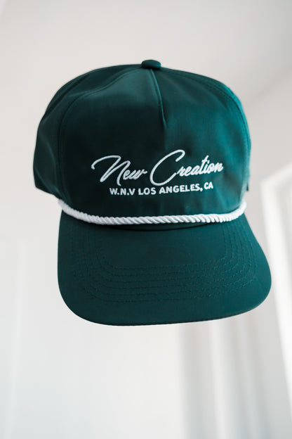 Green Nylon Hat