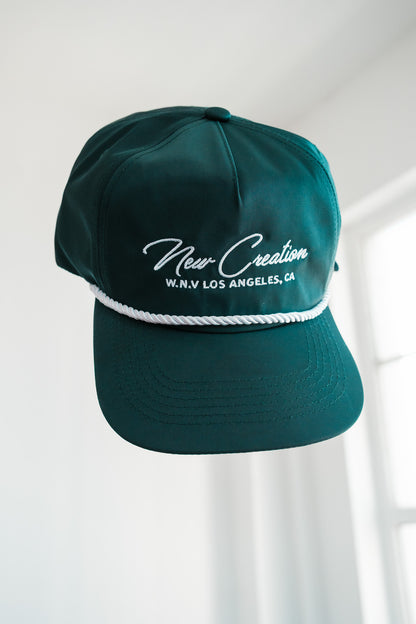 Green Nylon Hat