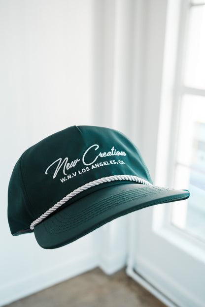 Green Nylon Hat