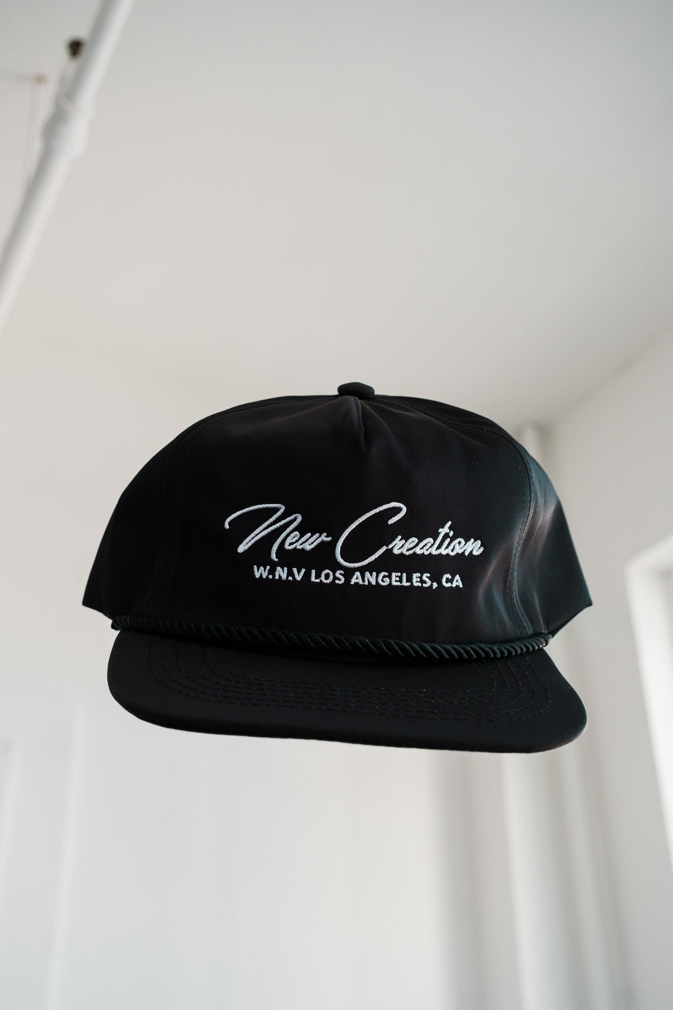 Black Nylon Hat
