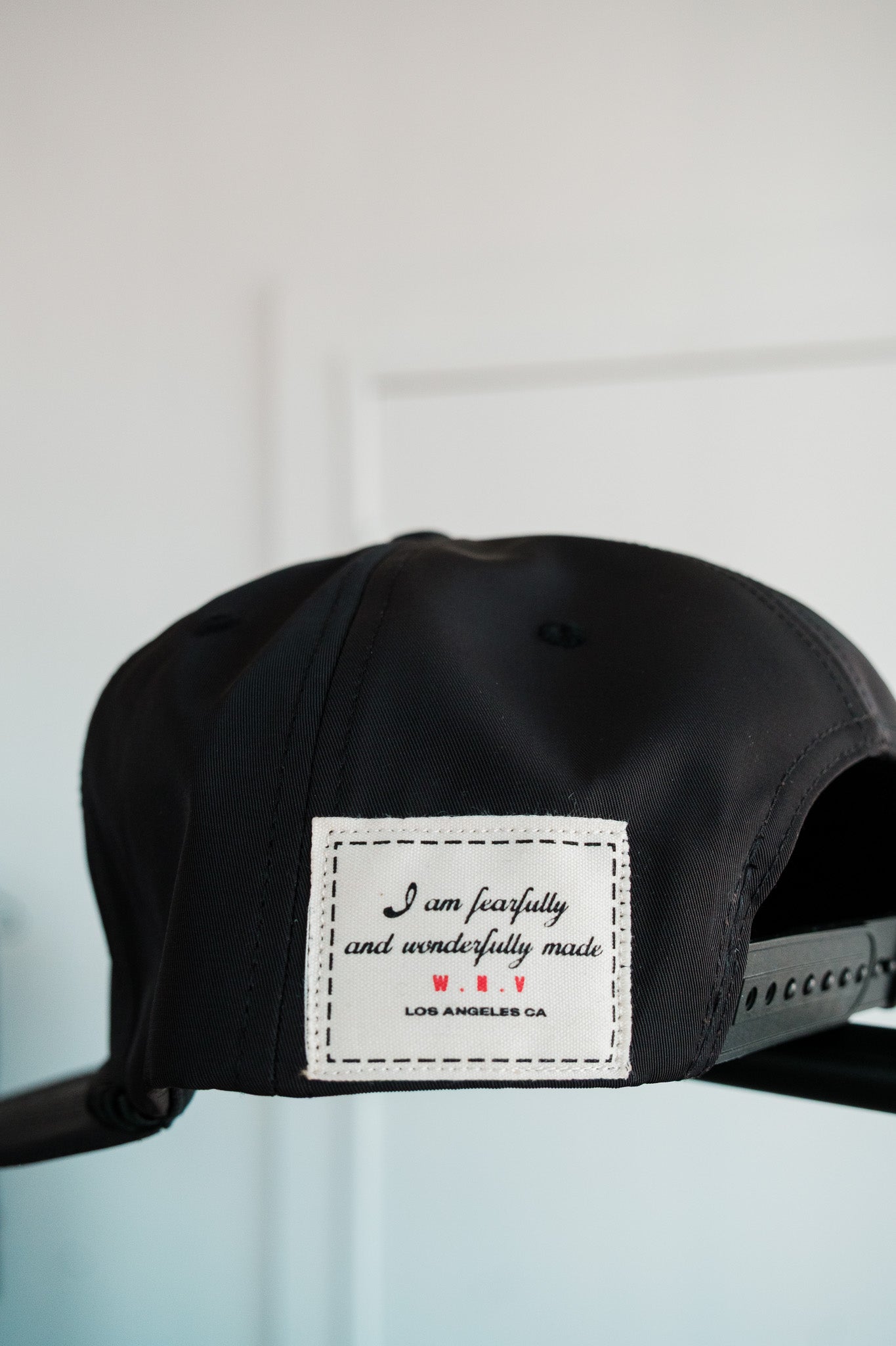 Black Nylon Hat