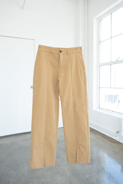 HTG- tan embossed pants 32