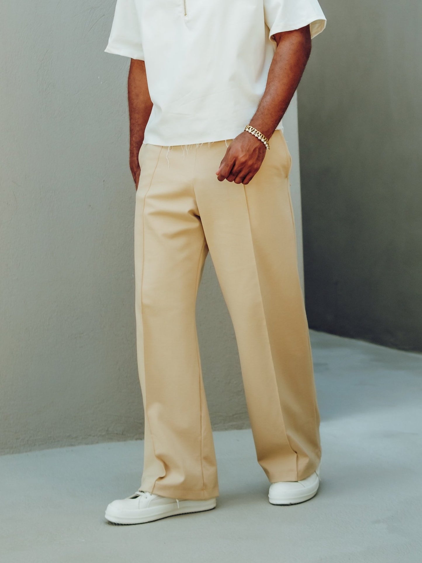 Relaxed Lounge Pants -Sandstone