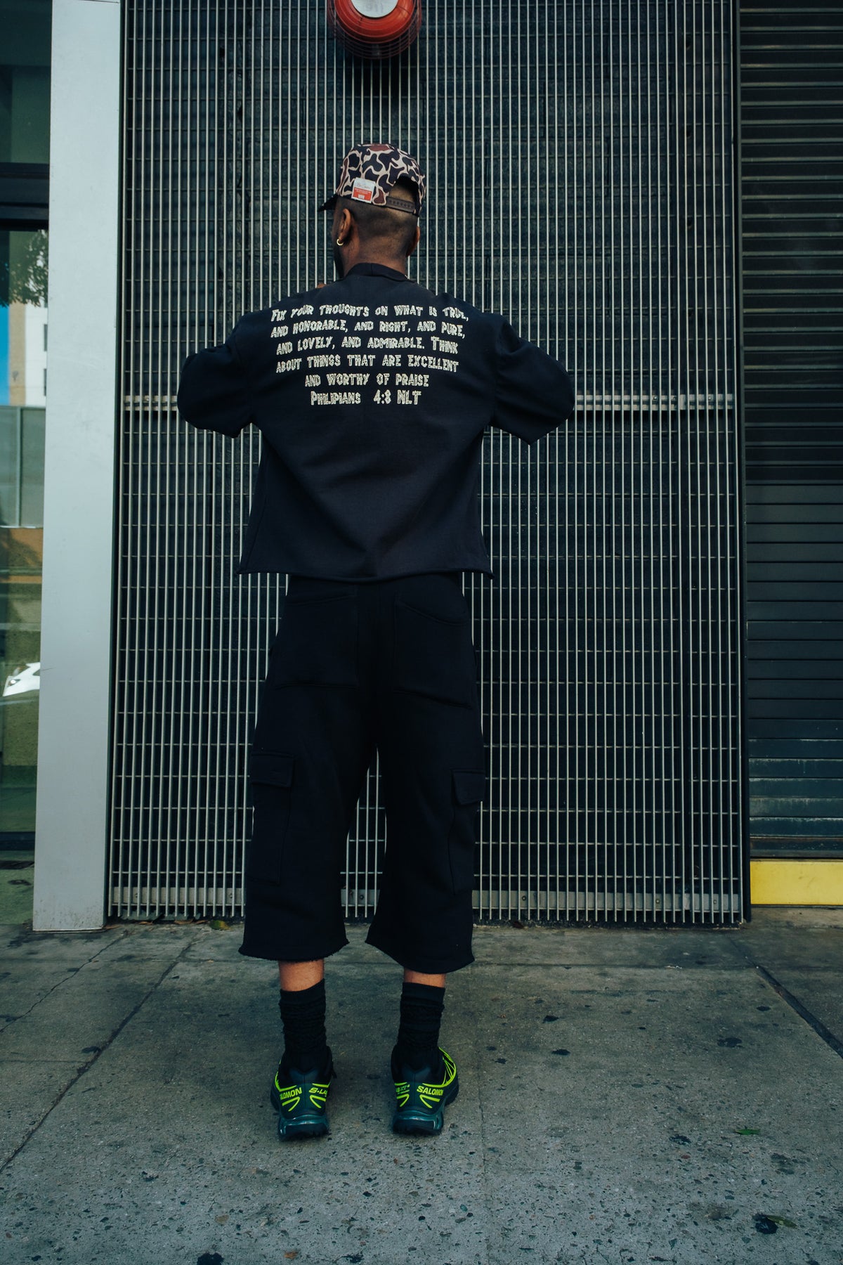 Heavy Cotton Higher Thoughts LS Sweatshirt - Vintage Black