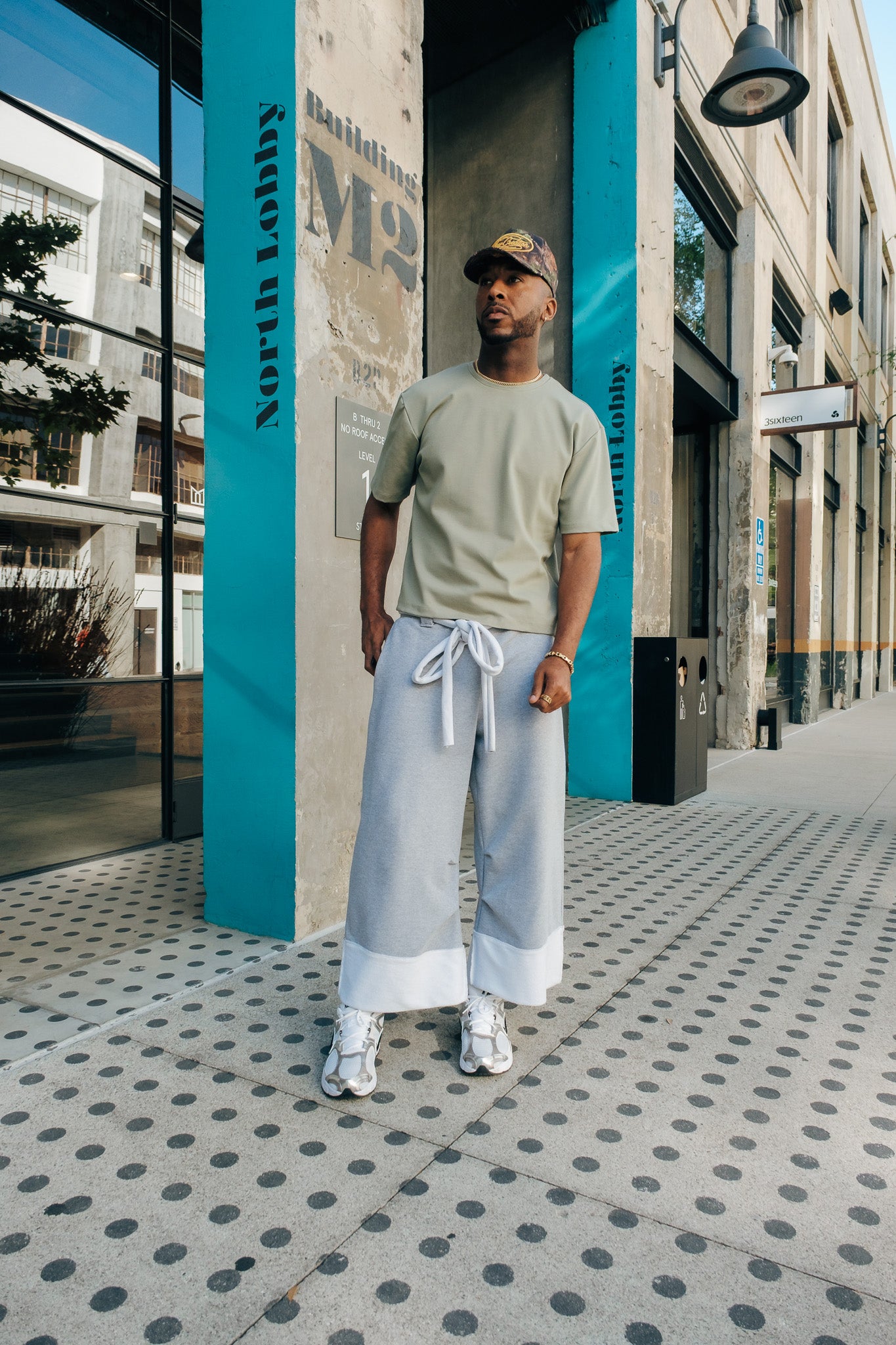 Slim Cropped Tee - Light Green