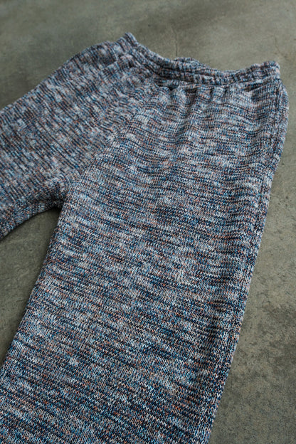 Heavy Knit Pants - Blue Hues ( limited )