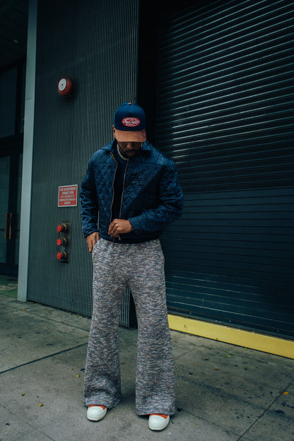 Heavy Knit Pants - Blue Hues ( limited )