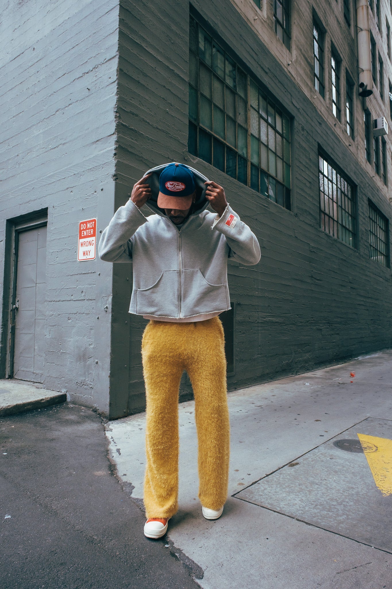 Mohair Knit Pants - yellow ( limited )