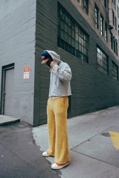 Mohair Knit Pants - yellow ( limited )