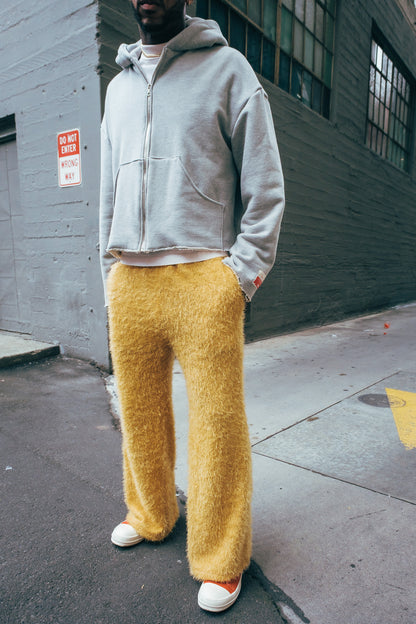 Mohair Knit Pants - yellow ( limited )