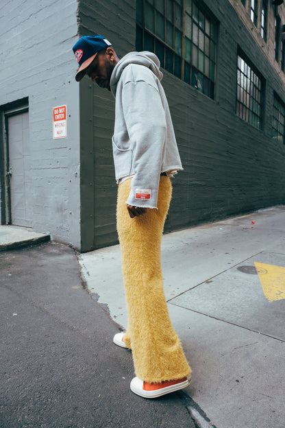 Mohair Knit Pants - yellow ( limited )