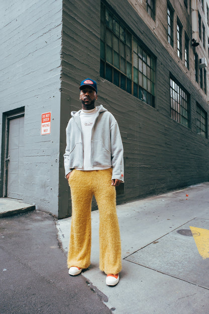 Mohair Knit Pants - yellow ( limited )