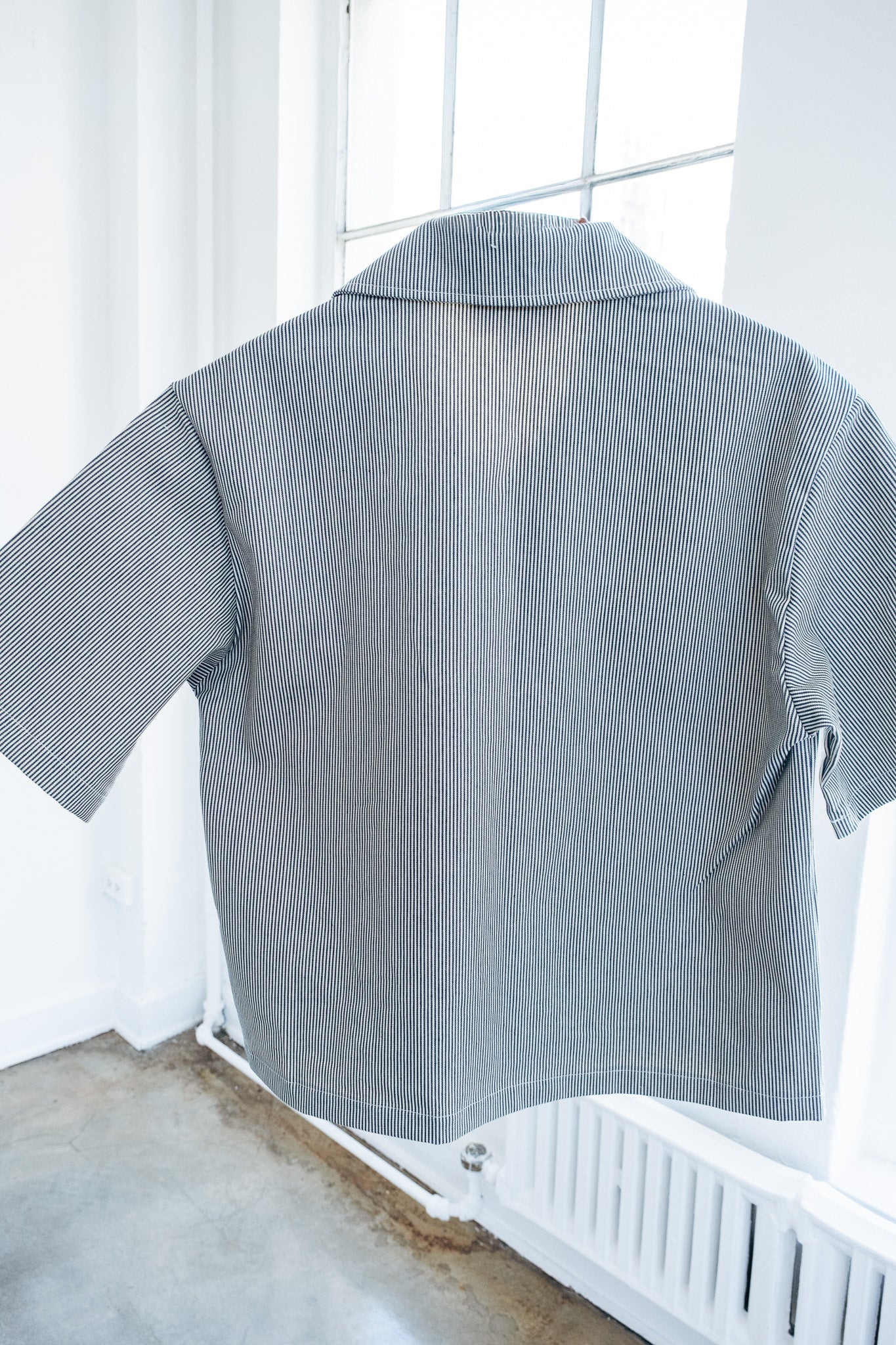 Denim PinStripe Button up