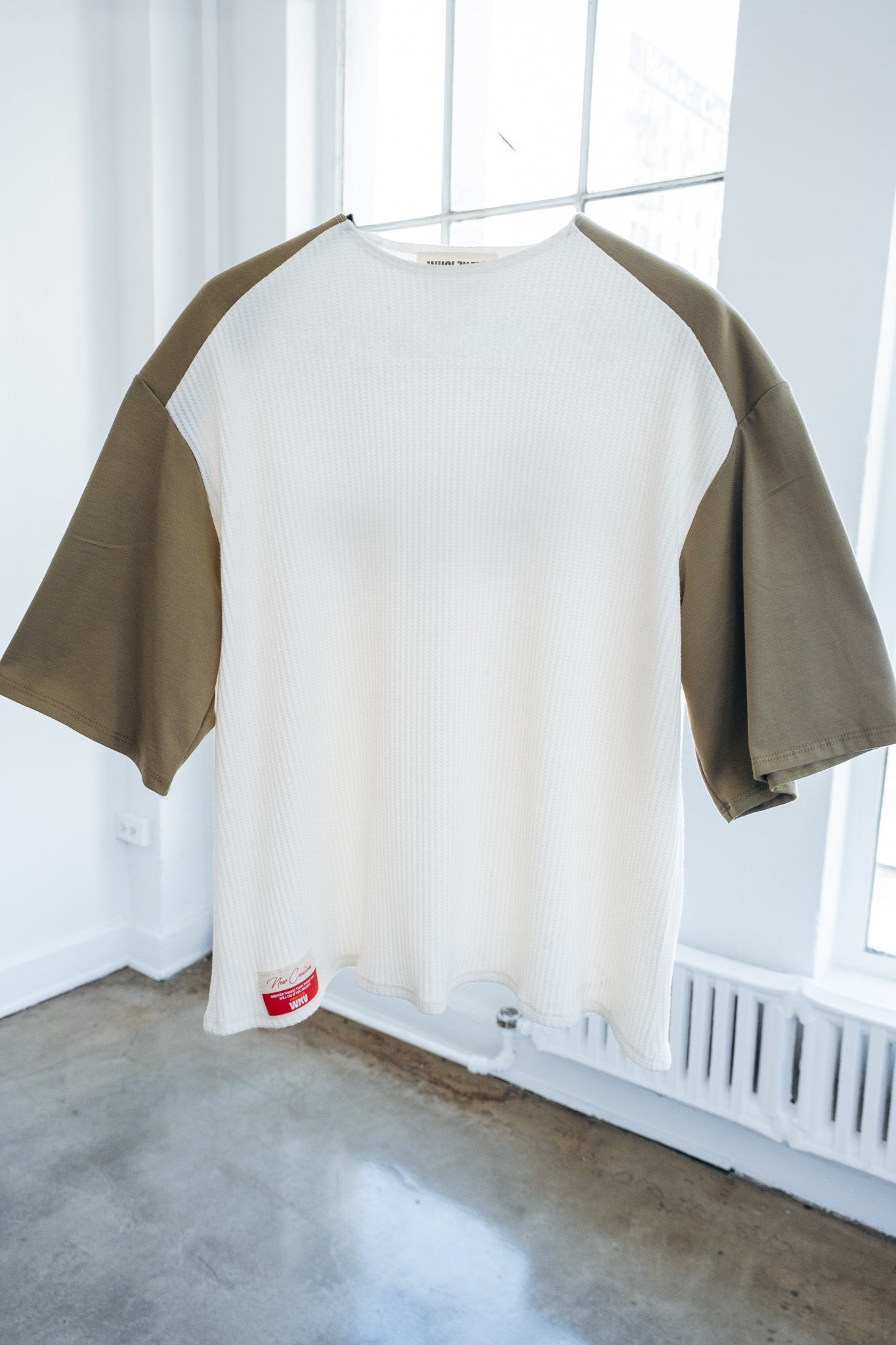 Raglan Thermal Tee - Olive/khaki