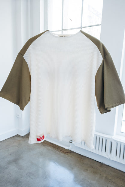 Raglan Thermal Tee - Olive/khaki