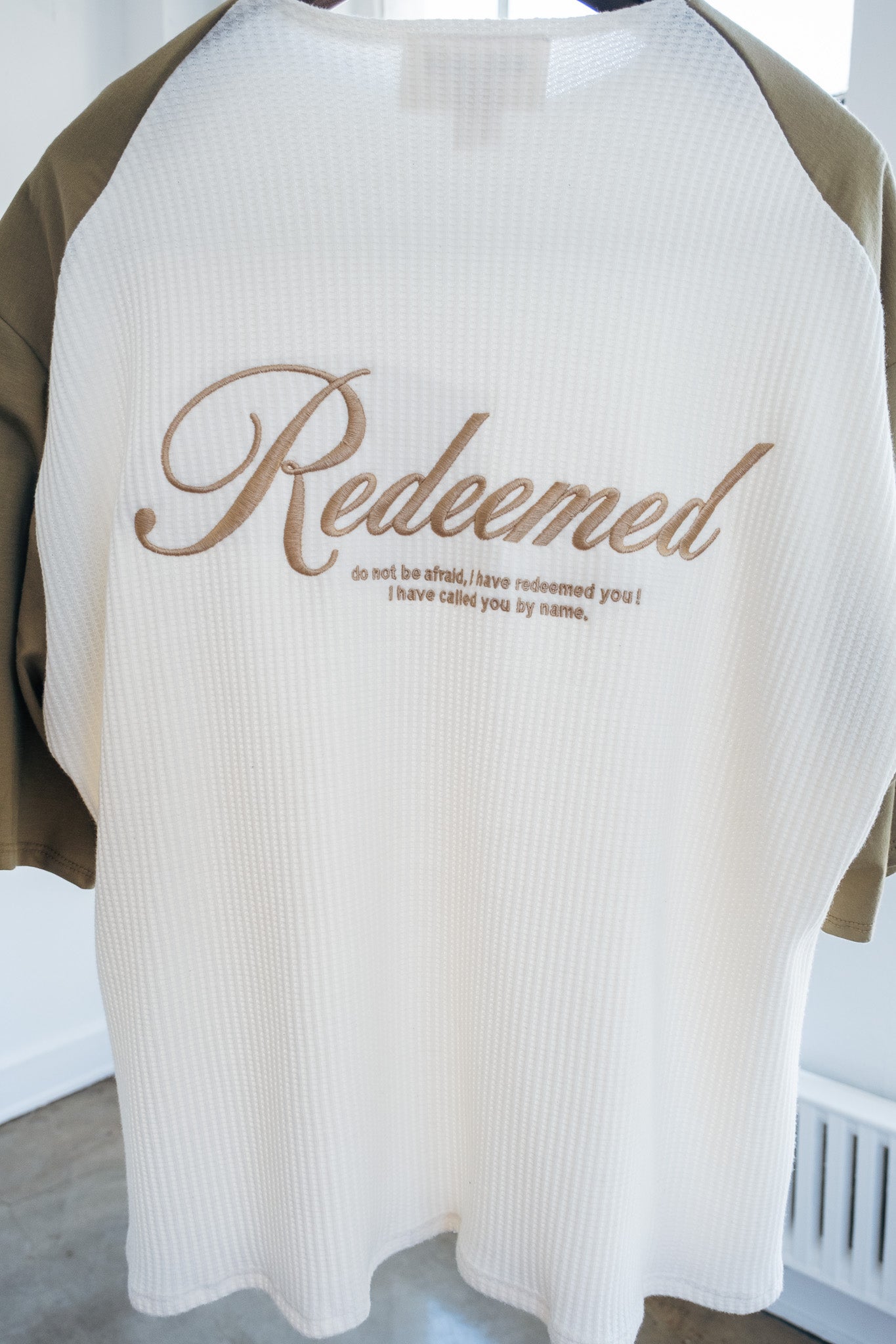 Raglan Thermal Tee - Olive/khaki
